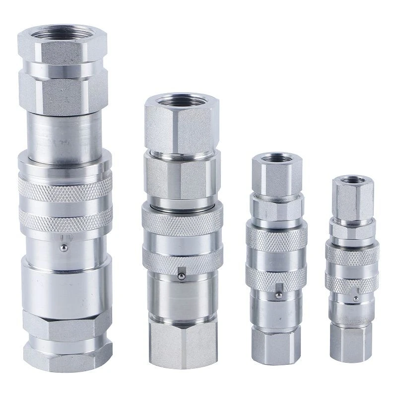 ISO 16028 Flat Face Hydraulic Quick Connects factory