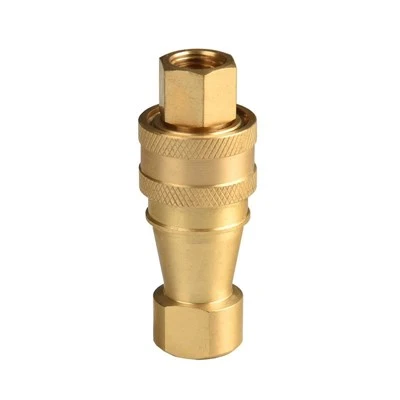 KZD Brass Hydraulic Quick Couplings
