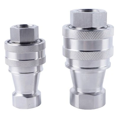 KZF SS304 Hydraulic Quick Couplings